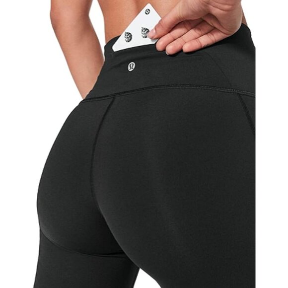 Lululemon Women's Black Wunder Under HR Tight High-Waisted Leggings Sz 8 2771 - Picture 11 of 13